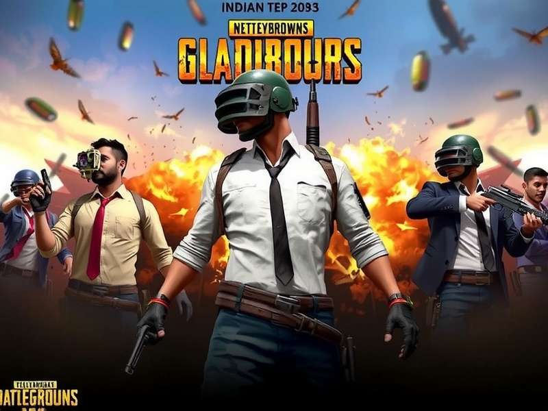Indian PUBG Gladiators Main Screen