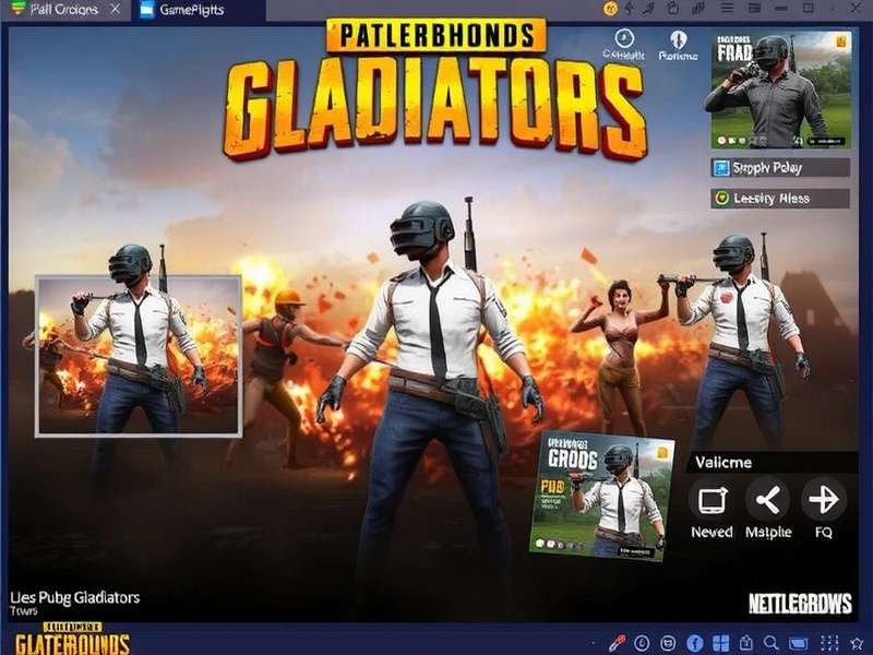 Indian PUBG Gladiators Gameplay